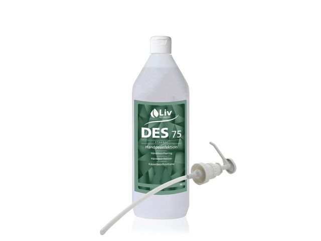 Handdesinfektion LIV Des 75 med pump 1L