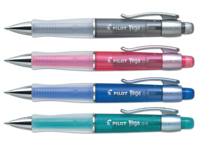 Stiftpenna PILOT Vega 0,5mm neon blå