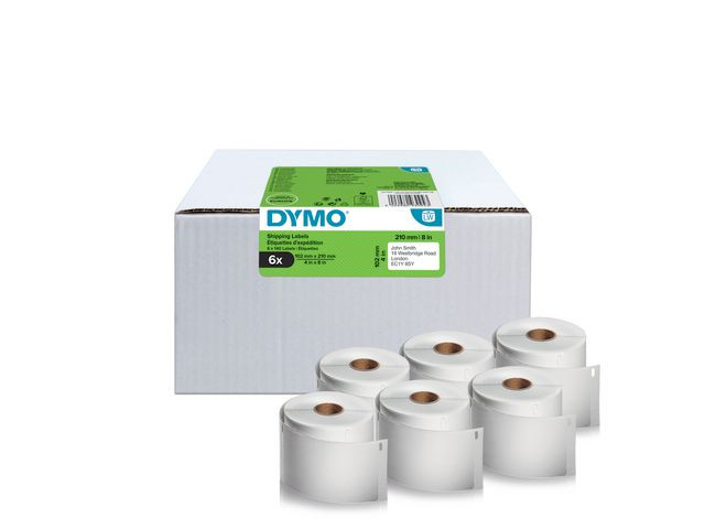 Etikett DYMO LW Frakt 102x210mm 6rl/fp