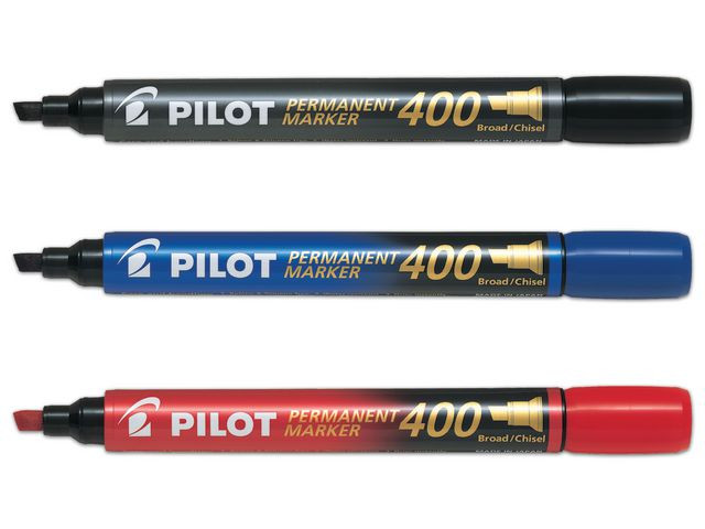 Märkpenna PILOT sned SCA 400 1,5-4mm sv.