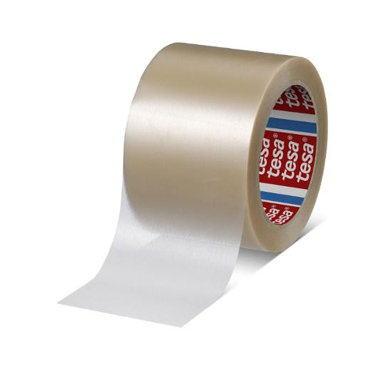 Packtejp TESA 4100 PVC 75mmx66m klar