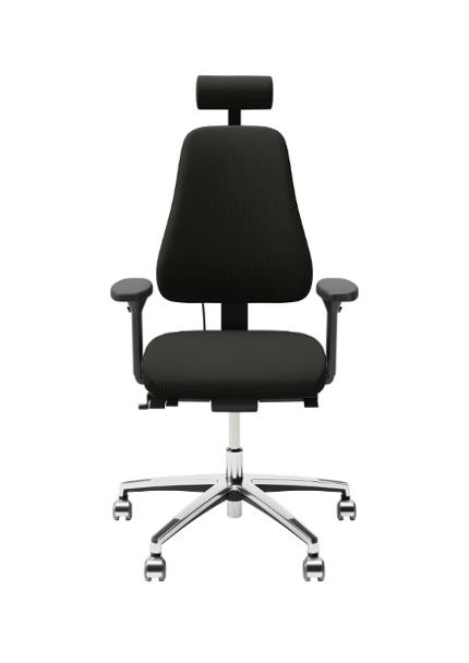 Kontorsstol LD6340Deluxe m svankst svart