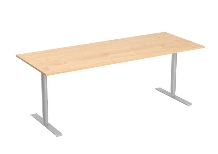 Bord El 180x80cm björklaminat/grå