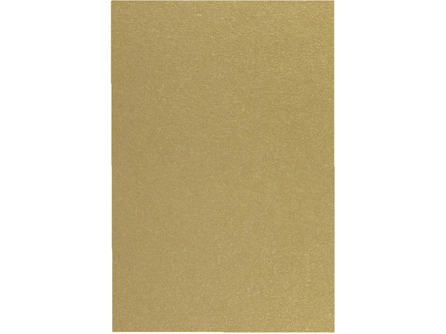 Dekorationskartong 46x64cm guld 5/fp