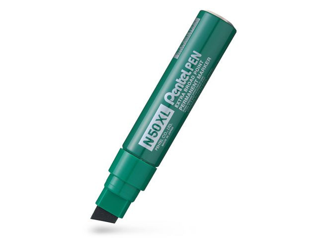 Märkpenna perm. PENTEL N50XL sned grön