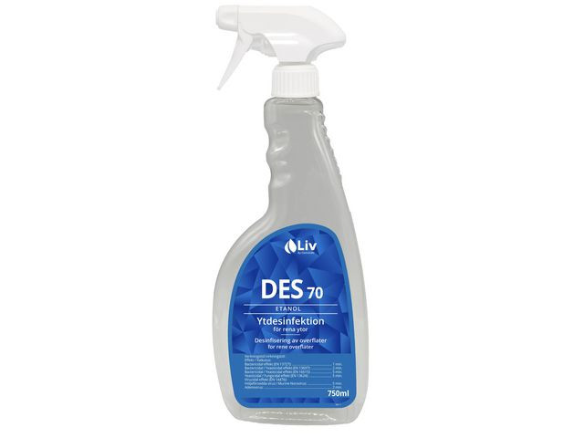 Ytdesinfektion LIV 70 spray 750ml