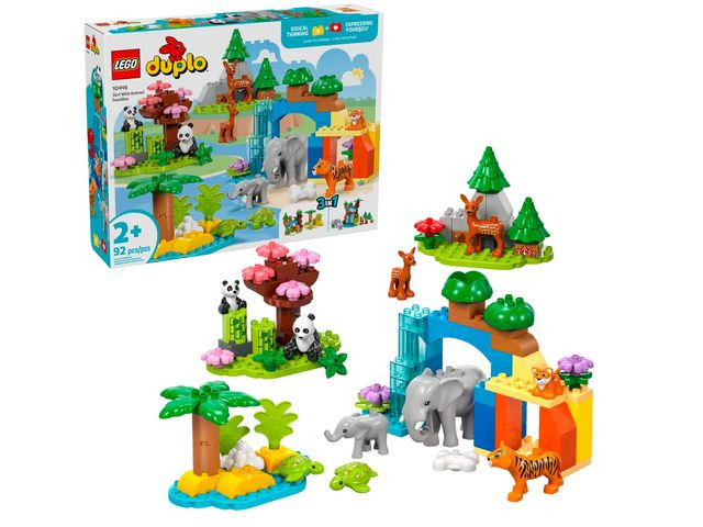 Duplo 3-i-1 Vilda djurfamiljer