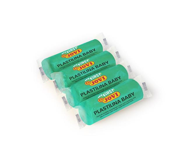 Modellera PLASTILINA Baby 18x38g grön