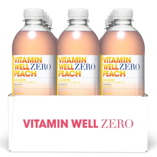 Dryck VITAMIN WELL Zero Peach 50cl