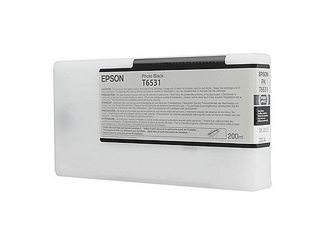 Bläckpatron EPSON C13T653100 fotosvart