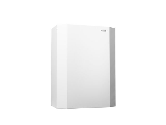 Papperskorg KATRIN vit metall 25L