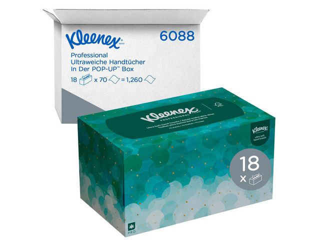 Handduk KLEENEX® Ultrasoft Pop-up 70/fp