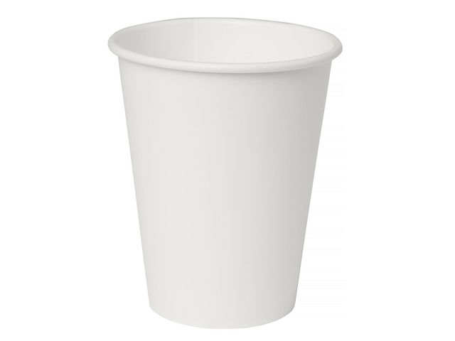 Pappersbägare DUNI 35cl vit 50/fp