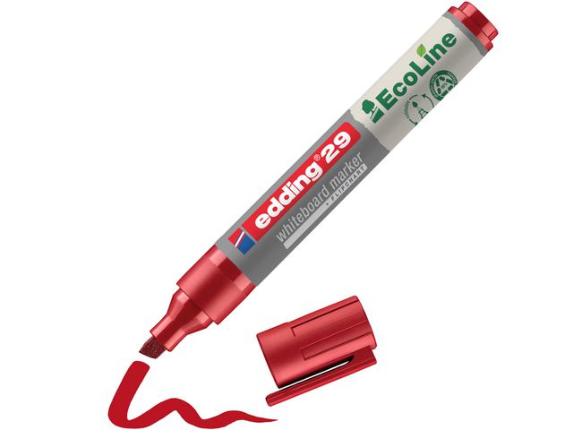 Whiteboardpenna EDDING Eco 29 röd