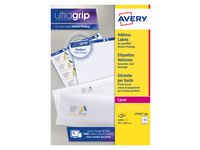 Etikett AVERY UG 99,1x38,1mm 1400/fp