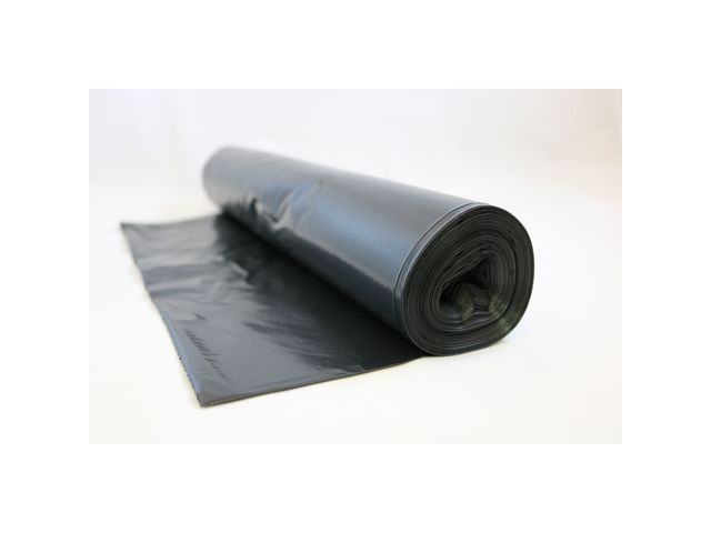 Plastsäck LLD R70% 160L 60my svart 10/rl