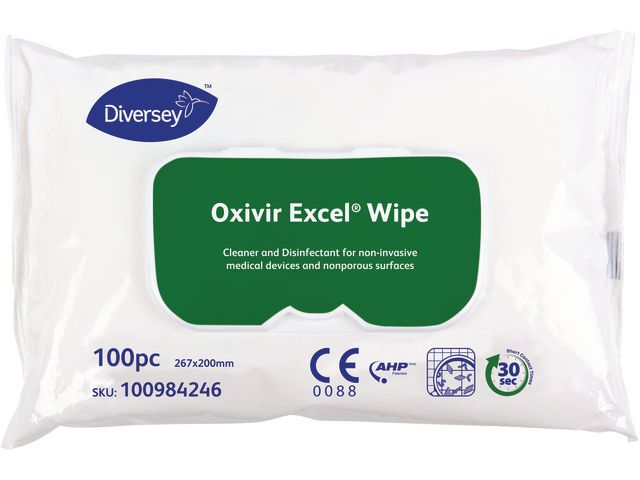 Ytdesinfektionsduk OXIVIR Excel 100/fp