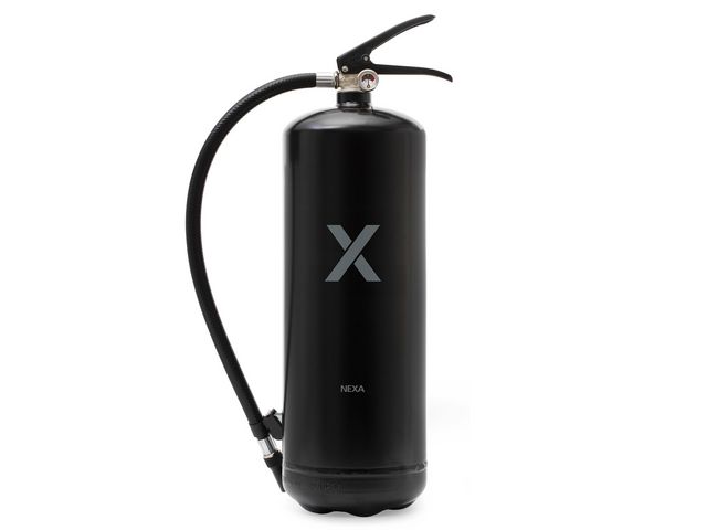 Brandsläckare NEXA 6kg pulver 43A svart