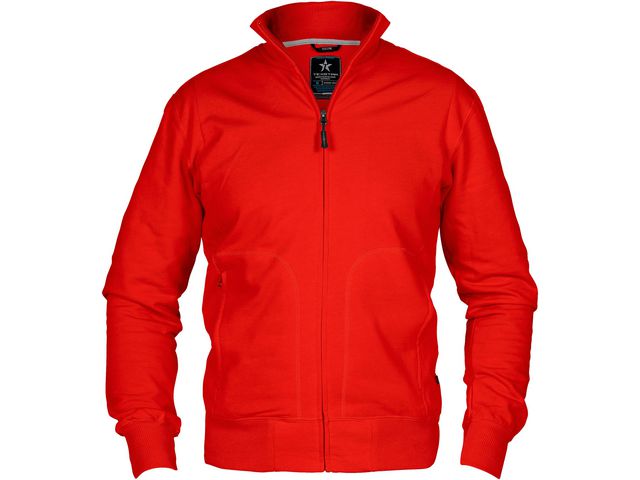 Sweatjacka TEXSTAR HC04 röd 3XL