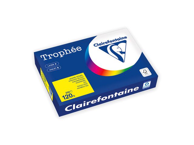Kop.ppr TROPHEÉ A4 120g oh gul 250/fp