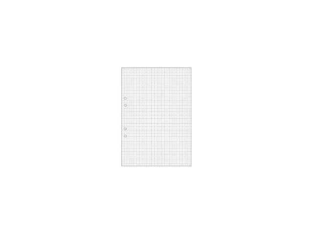 Lösblad A4 rutat 5x5mm hålat 500/fp