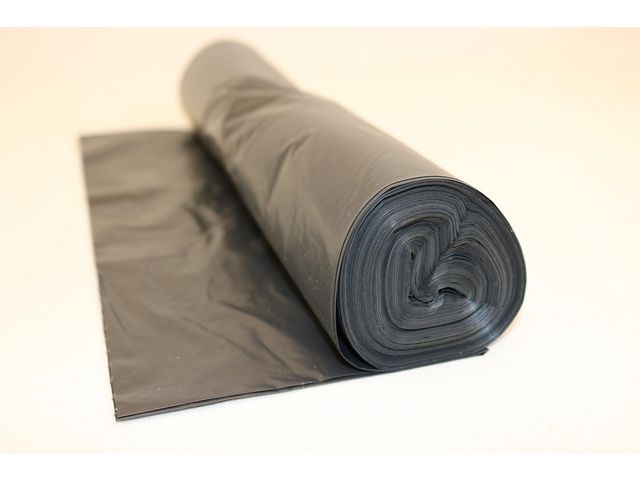 Plastsäck COEX R100% 70L 40my svart25/rl
