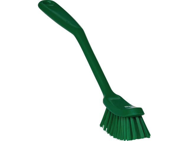 Diskborste VIKAN smal 29cm grön