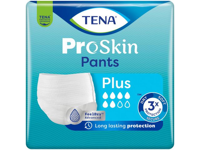 Inkoskydd TENA Pants Plus M 14/fp