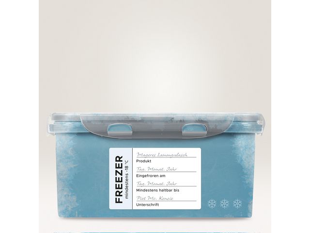 Etikett AVERY Freezer 38,1x21,2 1625/fp