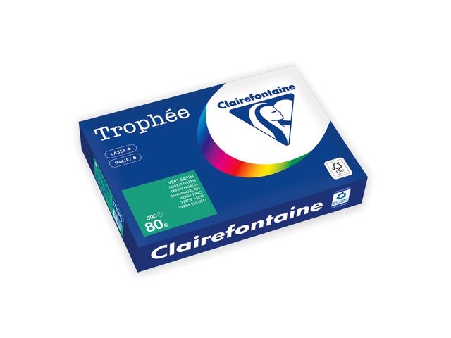 Kop.ppr TROPHEÉ A4 80g oh skogsgr 500/fp