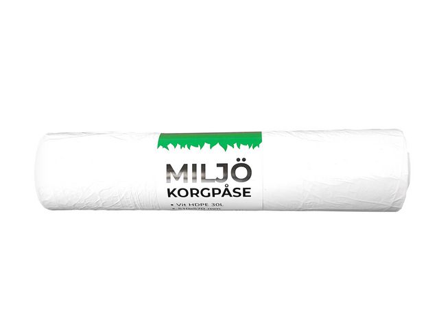 Insatspåse HD 30L 9my vit 100/rl