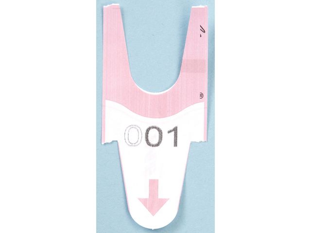 Kösystem - biljett T90 rosa 6 rullar/fp