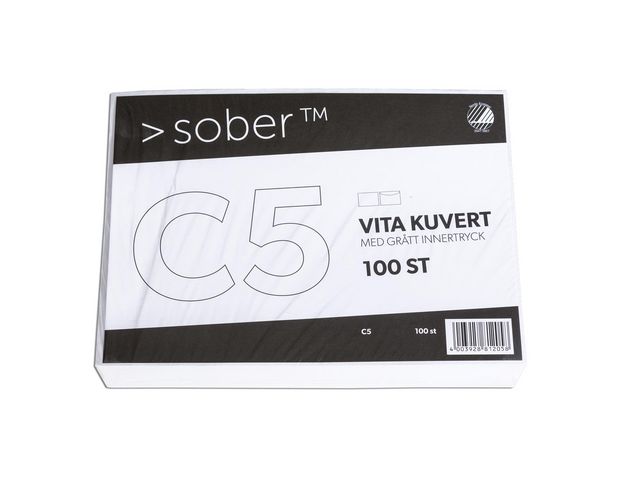 Kuvert konsument fp C5 90g remsa 100/fp