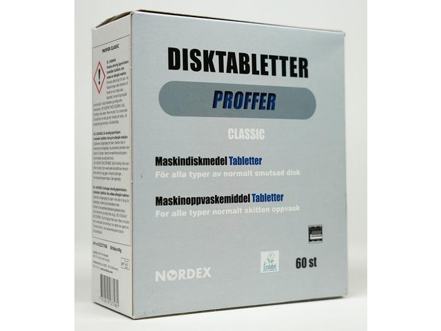 Maskindisk Proffer Classic tabs 60/fp