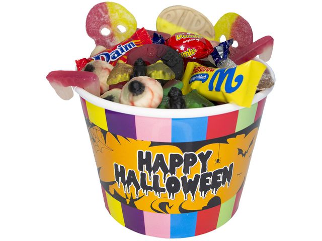 Godis Halloweenburk lösgodis 800g