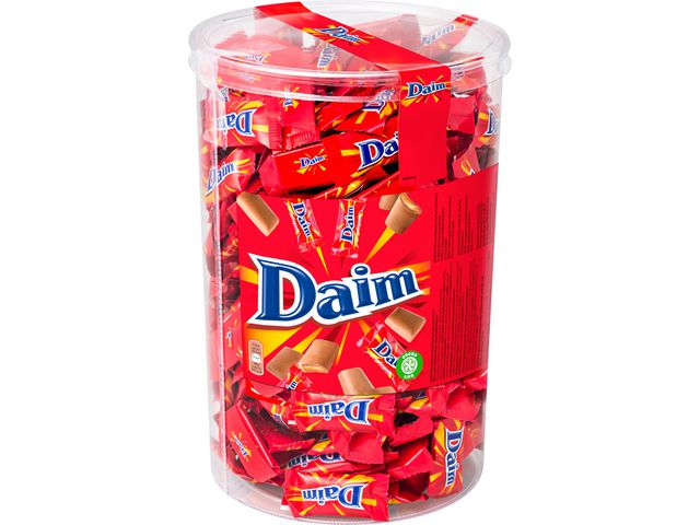 Choklad MARABOU Daim Mini Cylinder 2,5kg