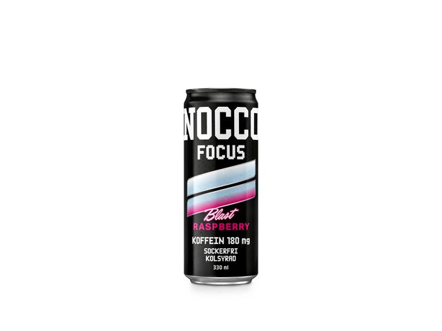 Energidryck NOCCO Foc3 Raspb.Bla 33cl