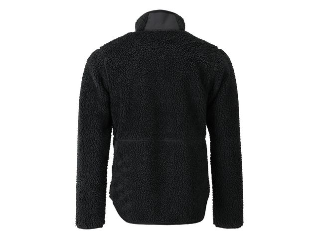 Fiberpälsjacka Customized svart 2XL