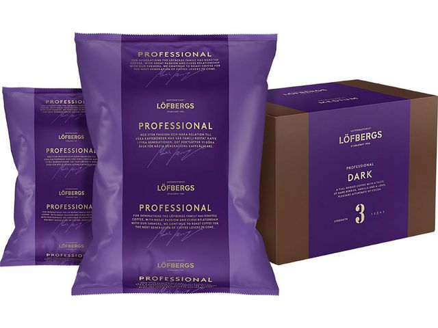 Kaffe LÖFBERGS Prof. Dark 125g