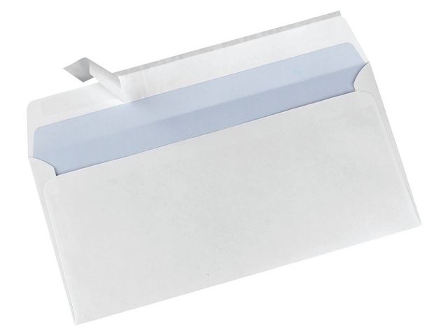 Kuvert LYRECO M65 PS112x220mm vit 500/fp