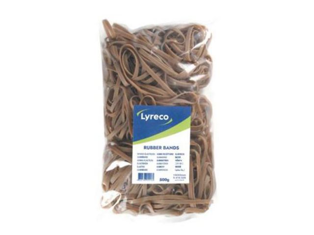 Gummiband LYRECO 150x5mm 500g 250/fp