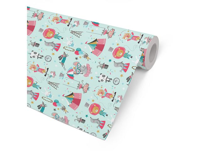 Presentpapper Cirkus 38cmx165m
