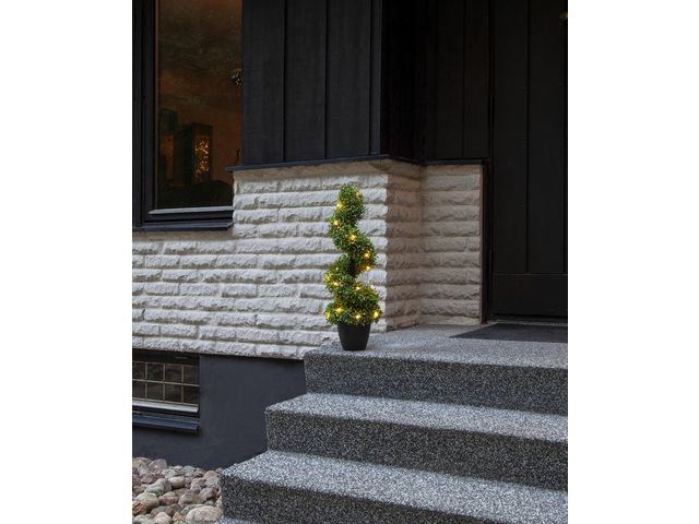 Dekorationsträd Buxbom LED 65cm