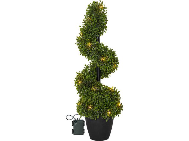 Dekorationsträd Buxbom LED 65cm