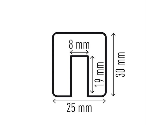 Kantskydd DURABLE E8
