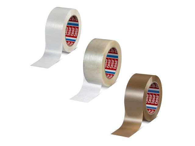 Packtejp maskin TESA PET 50mmx132m klar