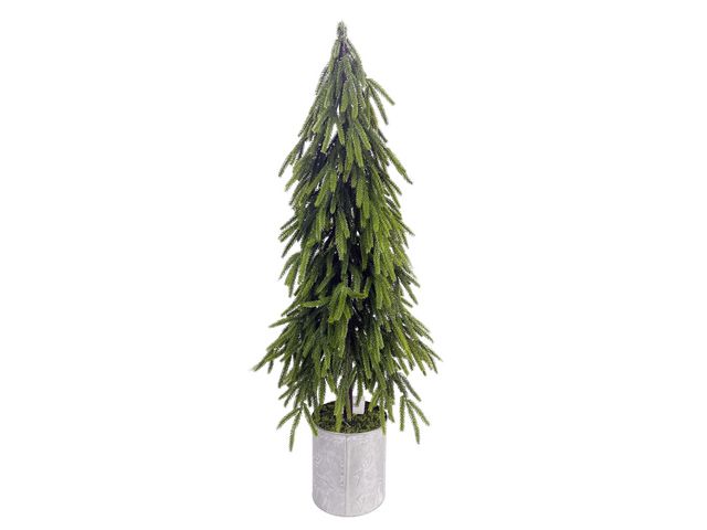Dekorationsträd Gran med kruka 81cm