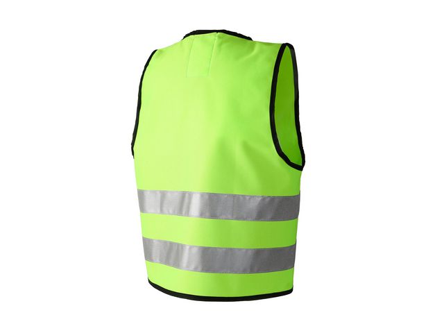 Reflexväst Barn med Kardborre S grön