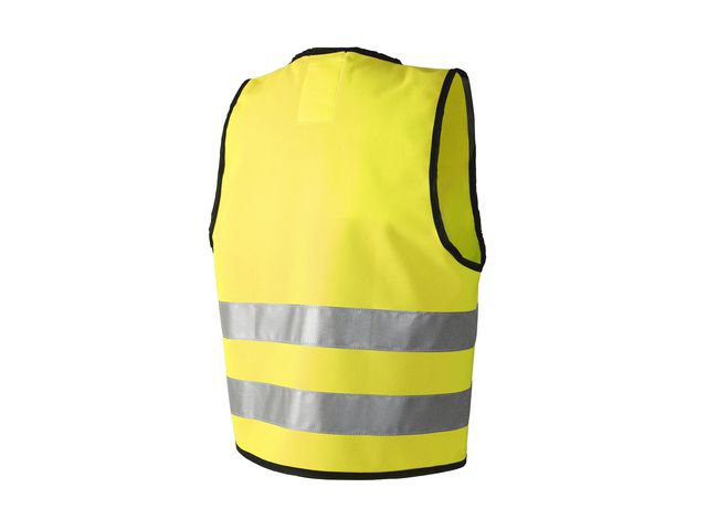 Reflexväst med Kardborre L gul