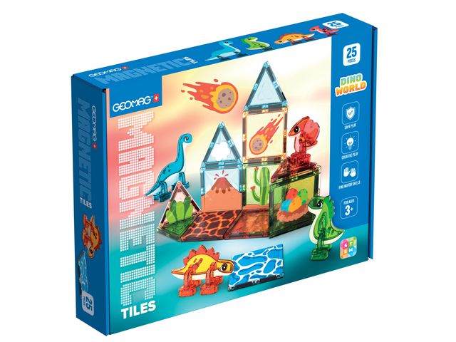GEOMAG DINO WORLD 25 delar